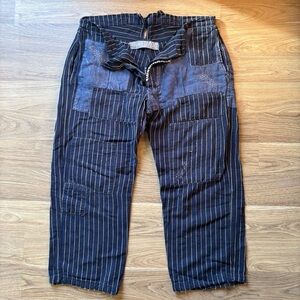 Magnolia Pearl Lilou Trouser 264 Navy Cargo Pants